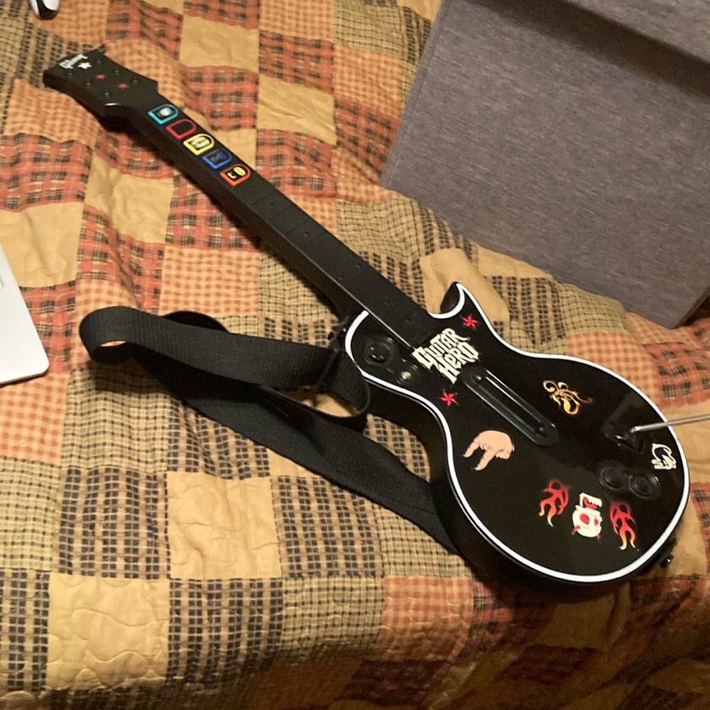 Xbox 360 guitar hero remote